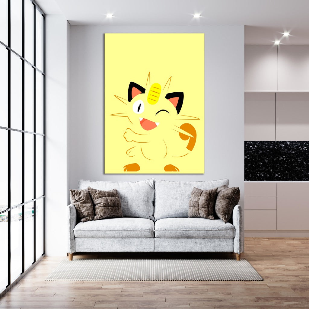 Meowth - Canvas