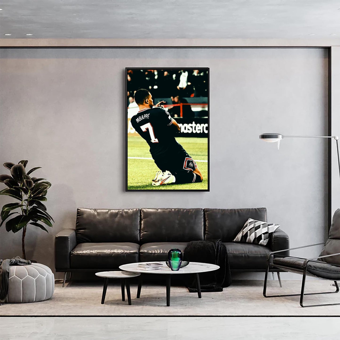 Mbappe nr.7 wall art celebration