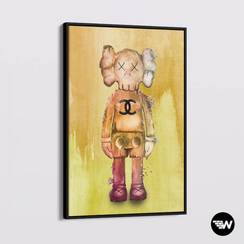 BEARBRICK - YELLOW VIP