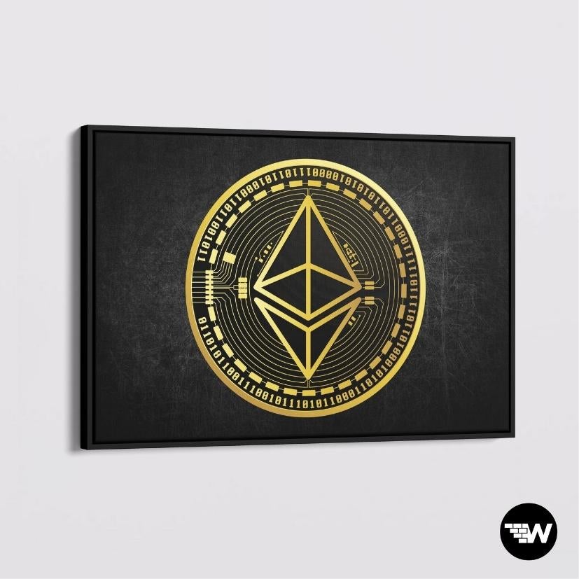 ETH - Gold - Canvas