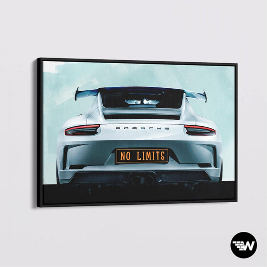 PORSCHE - NO LIMITS - Poster