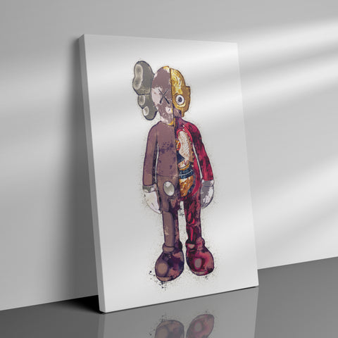 BEARBRICK - HALF HUMAN