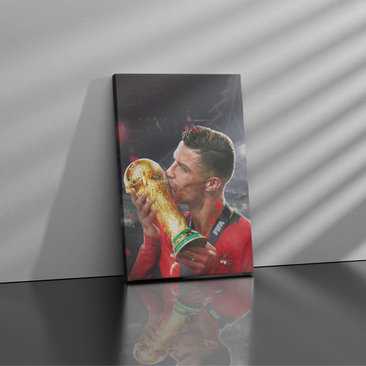 Ronaldo World Cup Victory - Soccer - Canvas